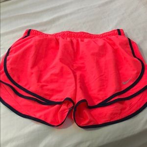 pink nike shorts